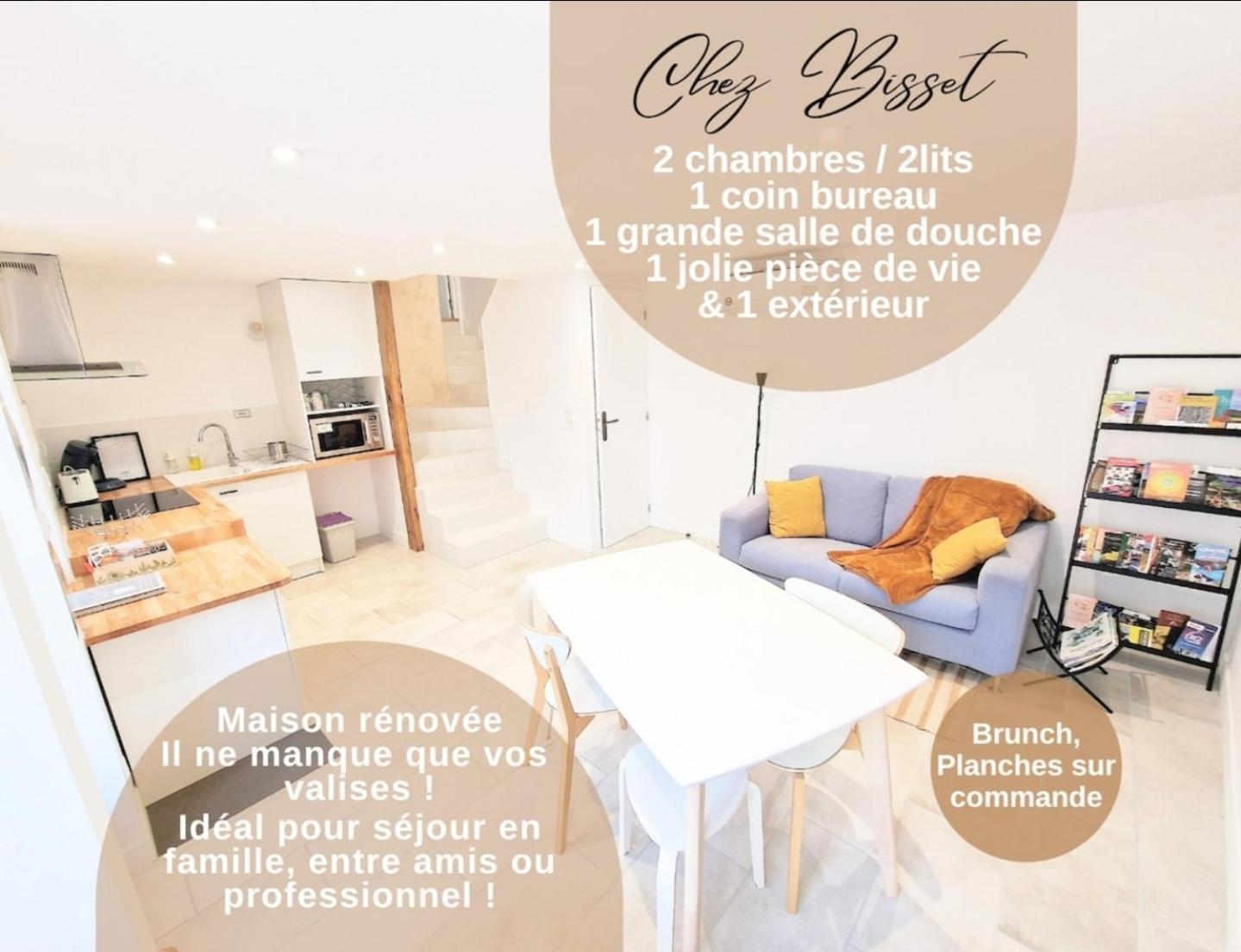 Gite Chez Bisset_2Chambres 4Personnes Lezoux Екстериор снимка